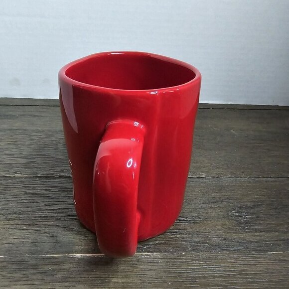 NWT Rae Dunn Artisan Be Mine Red Valentine's Day Coffee Mug 2020 - Picture 3 of 8